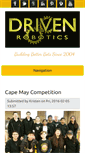 Mobile Screenshot of drivenrobotics.com